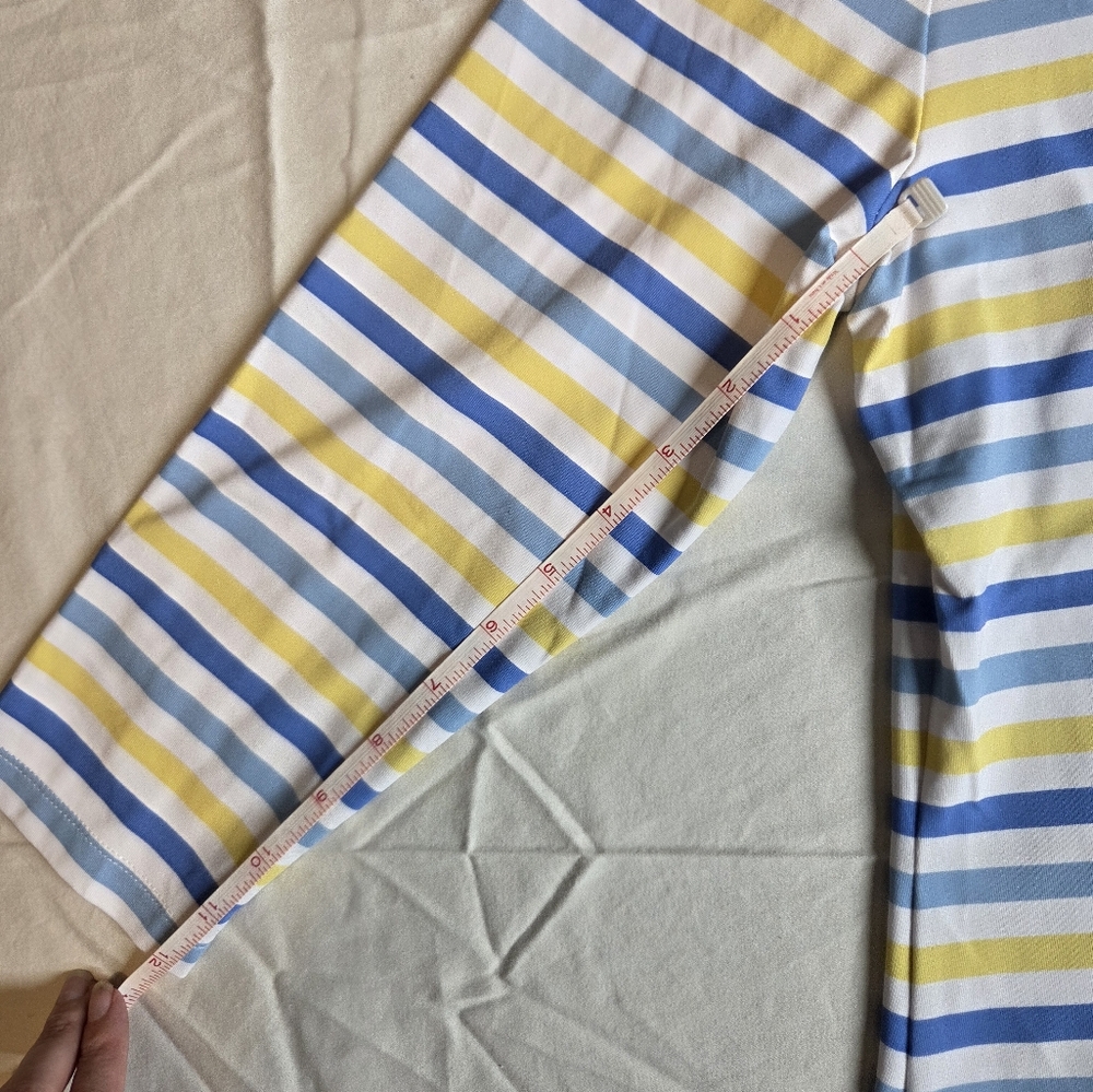 JMcLaughlin Blue And Yellow Boat Neck Top - Picture 7 of 7
